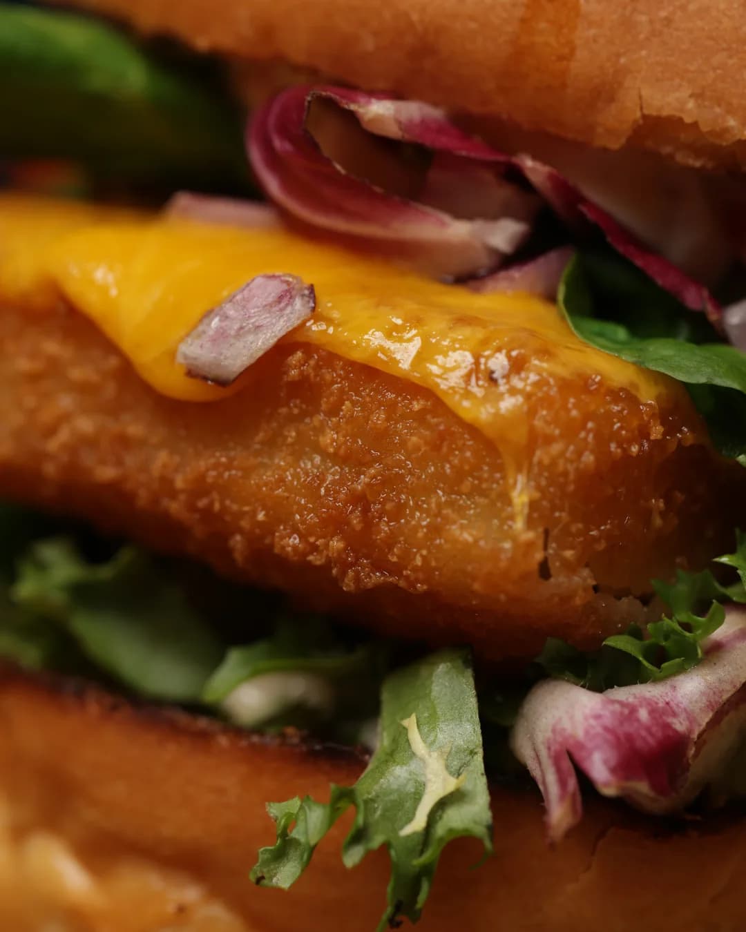 OMI burger social post.
