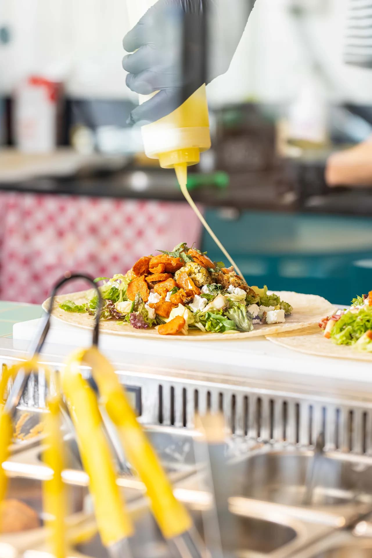 Superbowls grain bowl dressing.