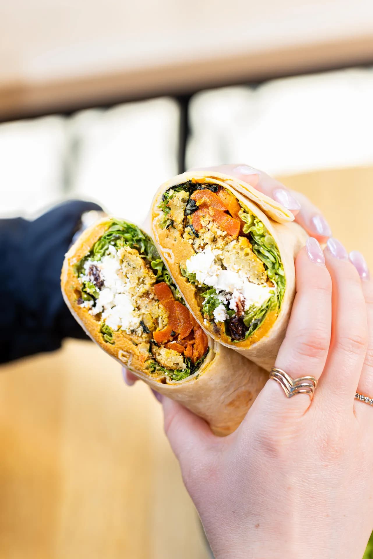 Superbowls wrap halves.