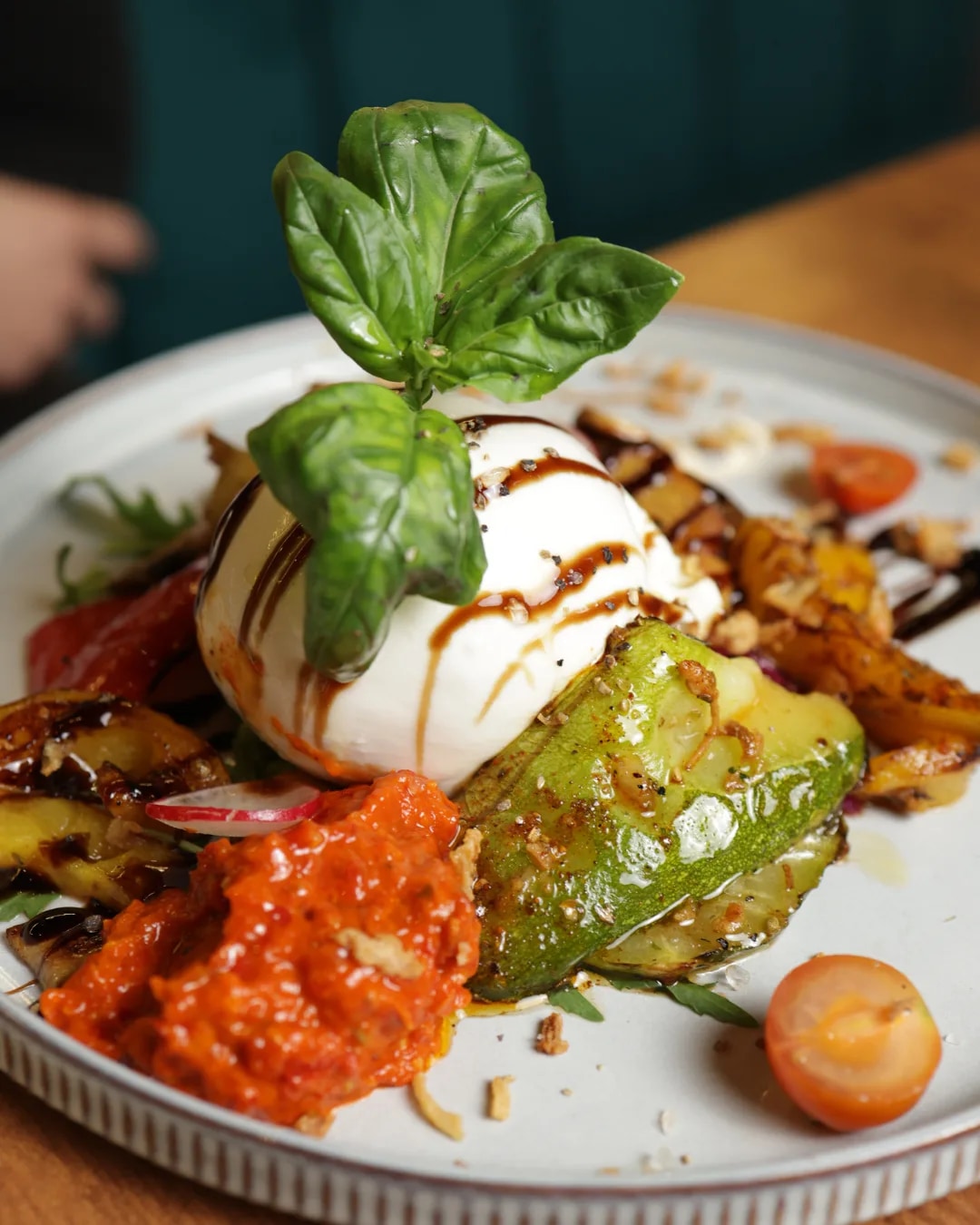 OMI burrata social post.